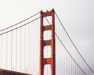 Preview wallpaper bridge, architecture, sea, water, hills