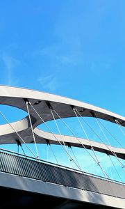 Preview wallpaper bridge, architecture, sky, curves