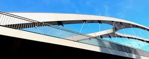 Preview wallpaper bridge, architecture, sky, curves