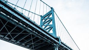 Preview wallpaper bridge, architecture, water, construction, sky