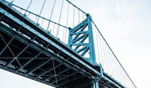 Preview wallpaper bridge, architecture, water, construction, sky