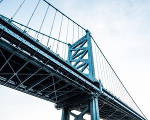 Preview wallpaper bridge, architecture, water, construction, sky