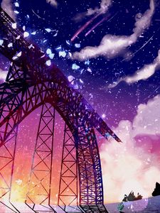 Preview wallpaper bridge, art, design, bright
