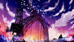 Preview wallpaper bridge, art, design, bright
