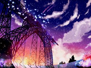Preview wallpaper bridge, art, design, bright