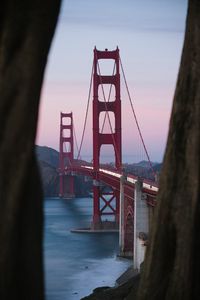 Preview wallpaper bridge, bay, coast, hills, san francisco, usa