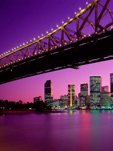 Preview wallpaper bridge, brisbane, queensland, australia