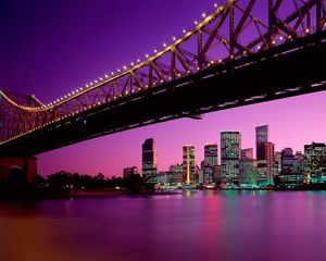 Preview wallpaper bridge, brisbane, queensland, australia