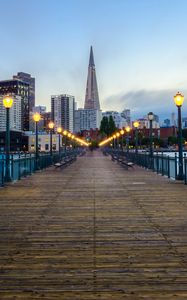 Preview wallpaper bridge, building, architecture, river