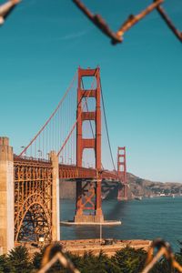 Preview wallpaper bridge, building, coast, san francisco, usa