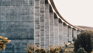 Preview wallpaper bridge, columns, architecture, construction