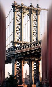 Preview wallpaper bridge, construction, architecture, city