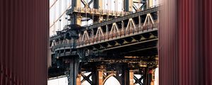 Preview wallpaper bridge, construction, architecture, city