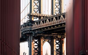 Preview wallpaper bridge, construction, architecture, city