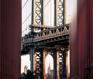 Preview wallpaper bridge, construction, architecture, city