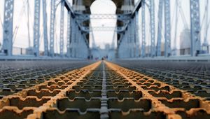 Preview wallpaper bridge, construction, metal, architecture, iron