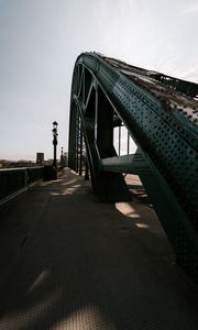 Preview wallpaper bridge, construction, road, lights