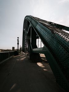 Preview wallpaper bridge, construction, road, lights