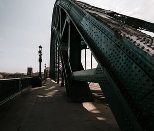 Preview wallpaper bridge, construction, road, lights