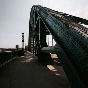 Preview wallpaper bridge, construction, road, lights