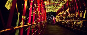 Preview wallpaper bridge, decoration, lighting, illumination