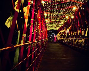 Preview wallpaper bridge, decoration, lighting, illumination