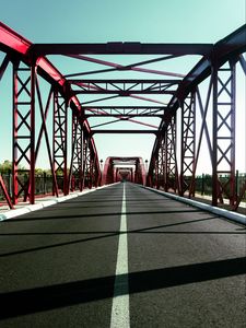 Preview wallpaper bridge, distance, construction, marking