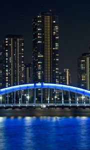 Preview wallpaper bridge eitai, tokyo, japan