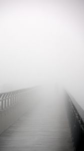 Preview wallpaper bridge, fog, bw