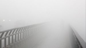 Preview wallpaper bridge, fog, bw