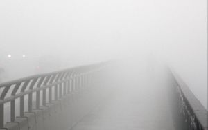 Preview wallpaper bridge, fog, bw