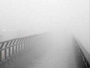 Preview wallpaper bridge, fog, bw