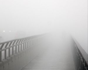 Preview wallpaper bridge, fog, bw