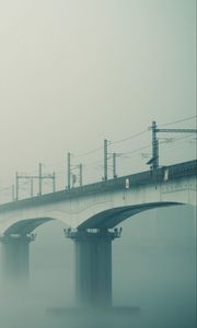 Preview wallpaper bridge, fog, sky