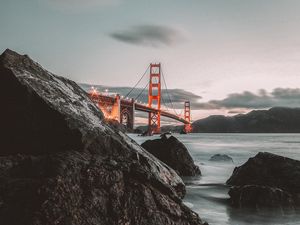 Preview wallpaper bridge, golden gate, san francisco, usa