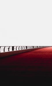 Preview wallpaper bridge, minimalism, railing, dubai, united arab emirates