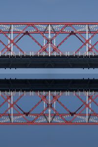 Preview wallpaper bridge, reflection, water, sky