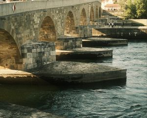 Preview wallpaper bridge, river, regensburg