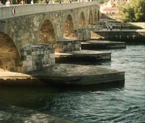 Preview wallpaper bridge, river, regensburg