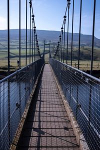 Preview wallpaper bridge, river, shadow, meadows