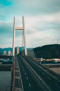 Preview wallpaper bridge, road, city, architecture
