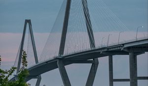Preview wallpaper bridge, road, construction