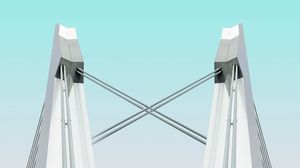 Preview wallpaper bridge, supports, construction, architecture, symmetry