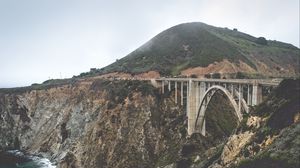 Preview wallpaper bridges, overpasses, mountains
