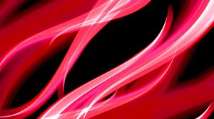 Preview wallpaper bright, fiery, wavy, lines