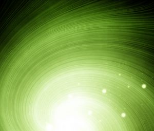 Preview wallpaper bright, light, crater, rotation, green
