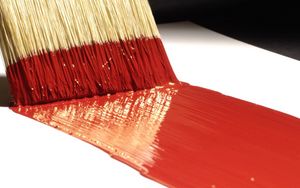 Preview wallpaper brush, paint, red, surface