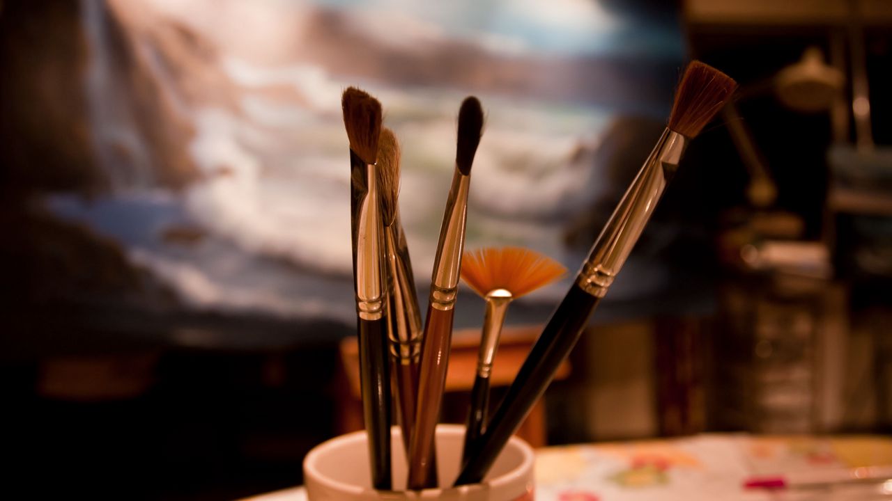 Wallpaper brushes, art, drawing