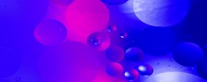 Preview wallpaper bubble, circles, water, gradient