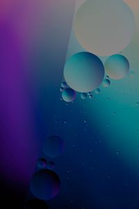 Preview wallpaper bubble, water, gradient, dark